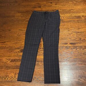Reitmans Dark Plaid Trousers